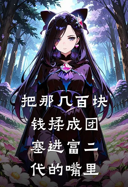 把那几百块钱揉成团，塞进富二代的嘴里