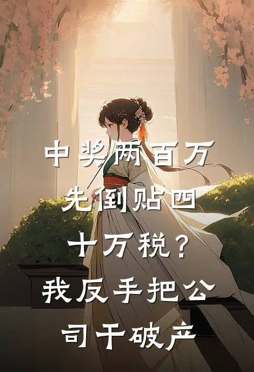 中奖两百万先倒贴四十万税？我反手把公司干破产