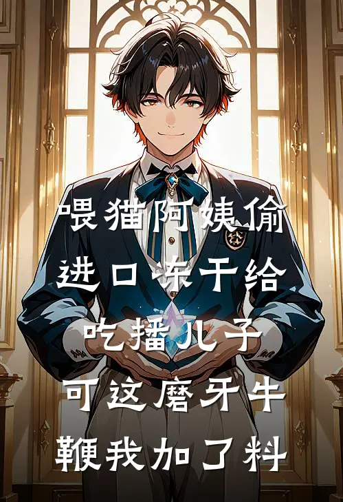 喂猫阿姨偷进口冻干给吃播儿子，可这磨牙牛鞭我加了料